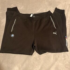 Puma BMW M Motorsport Men's Sweatpants Casual Trousers Black 62122201